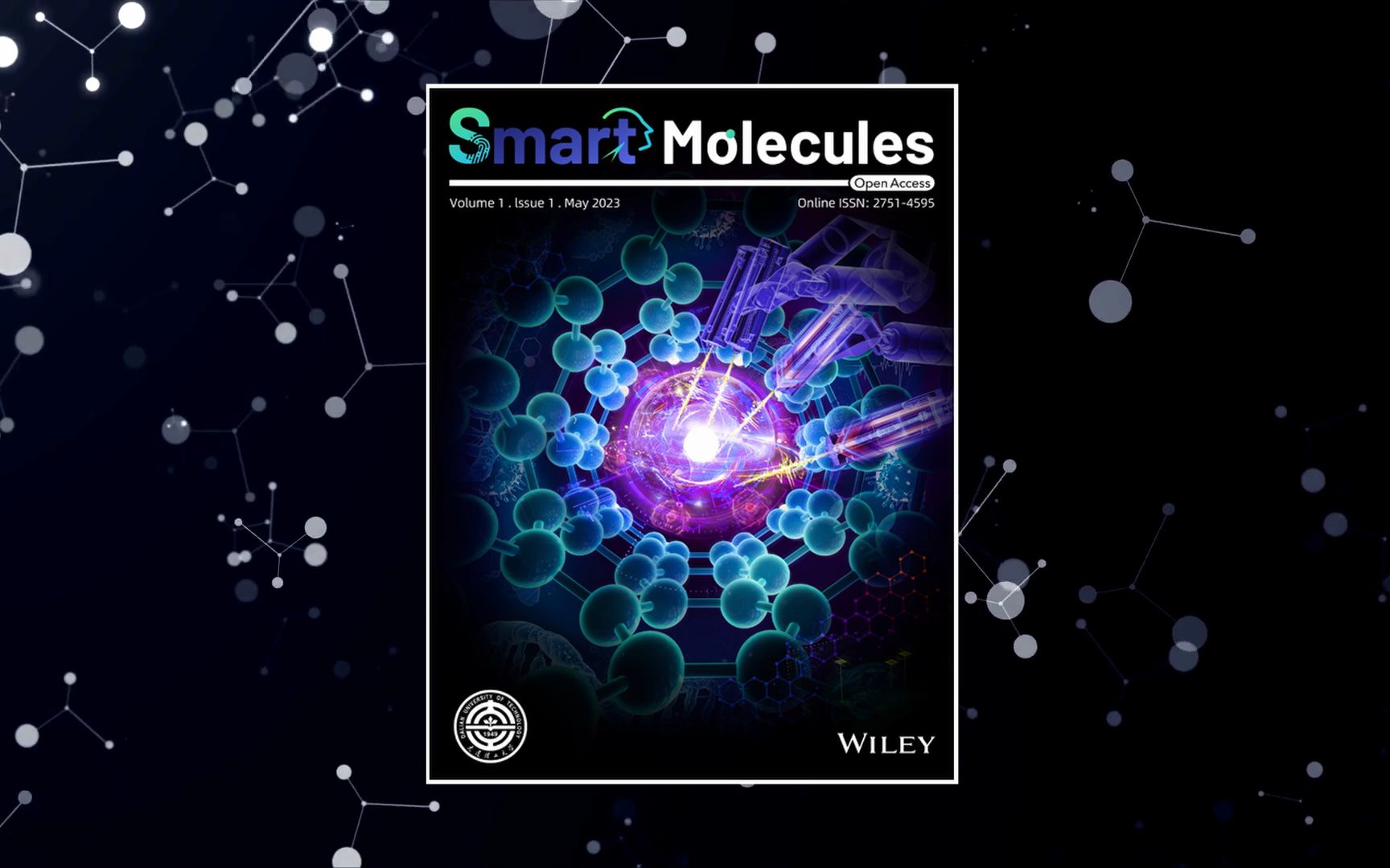 威立携手大连理工大学创立Smart Molecules期刊,欢迎广大学者投稿!哔哩哔哩bilibili