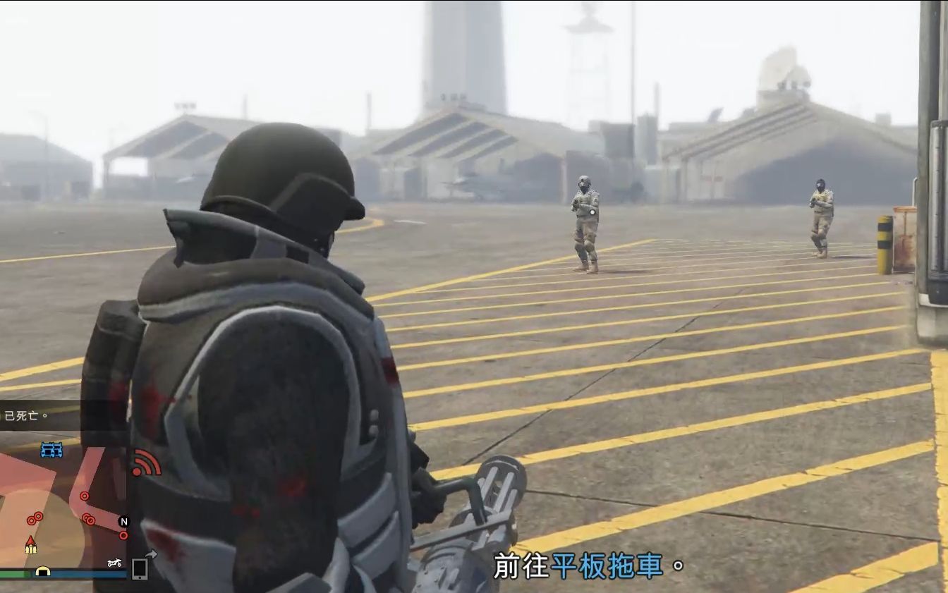 gta5 军事基地里隐藏的重甲套装,穿不上兜着走