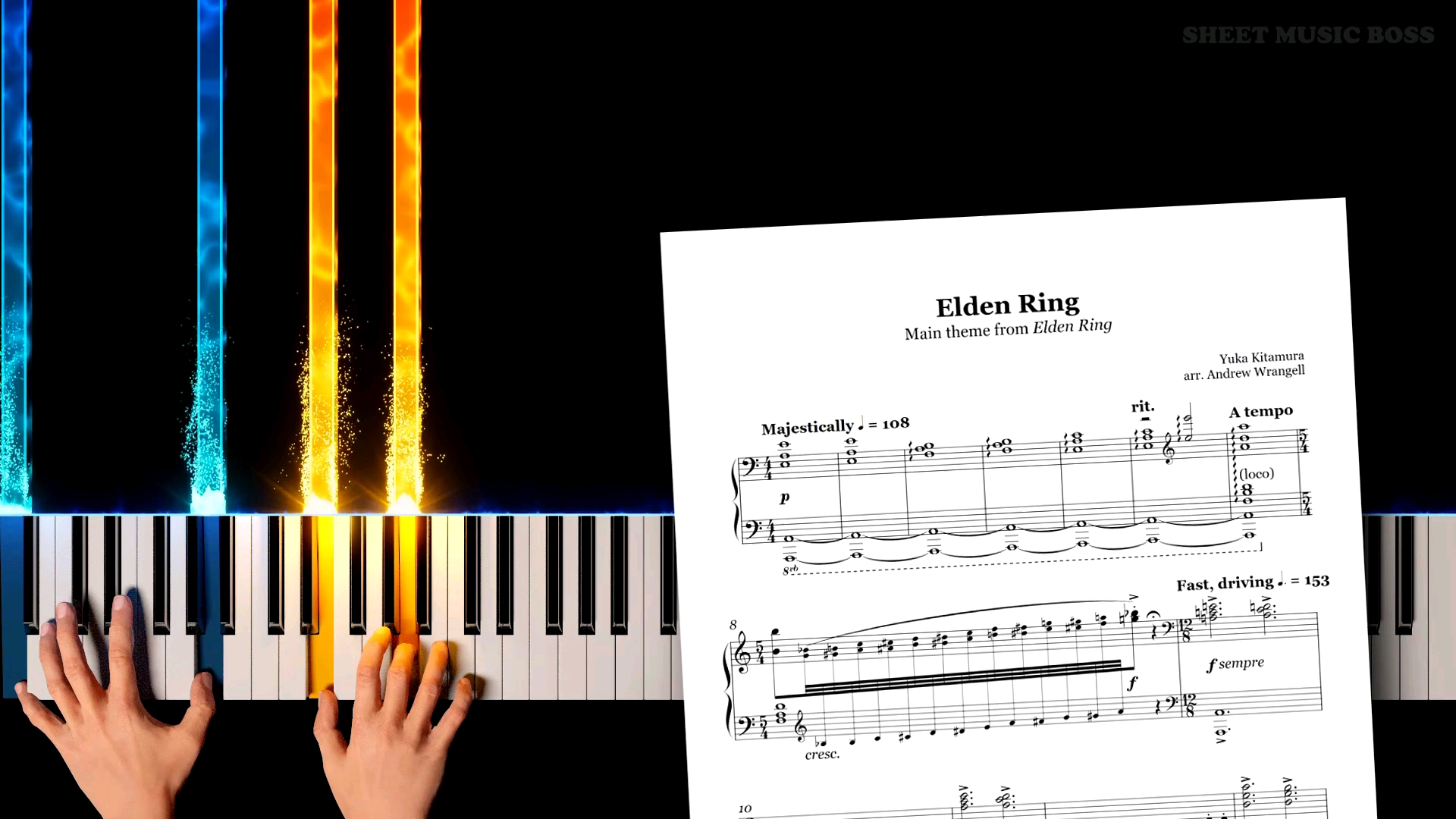 [图]Elden Ring (from Elden Ring) - Piano Tutorial