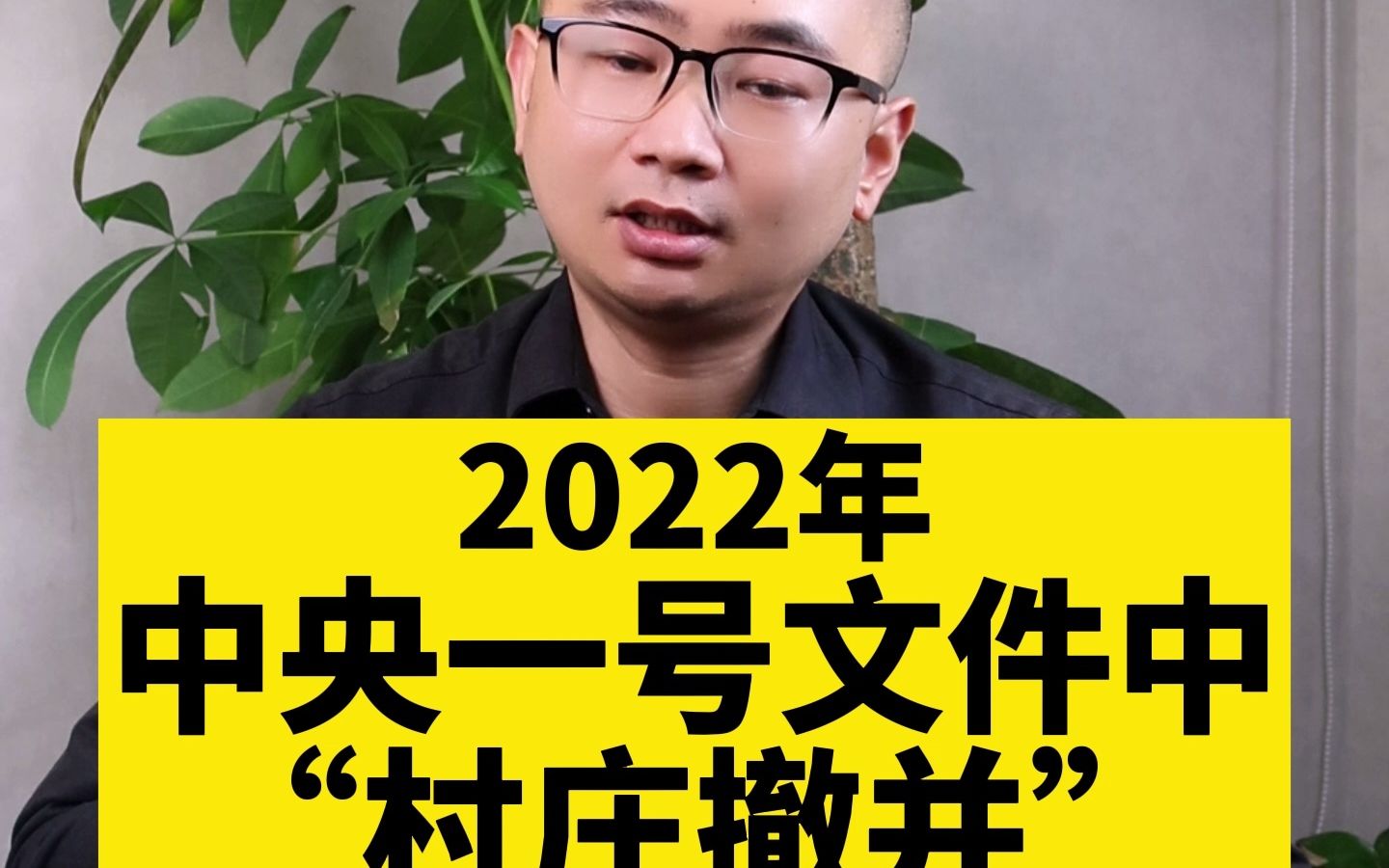 2022年中央一号文件中“村庄撤并”应如何进行?哔哩哔哩bilibili