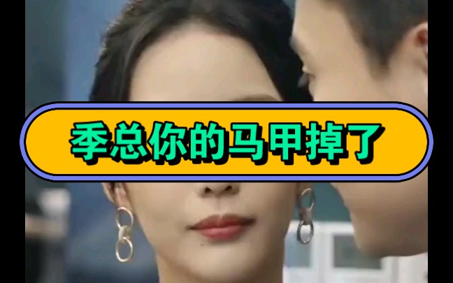 季总你的马甲掉了(1120全集)哔哩哔哩bilibili