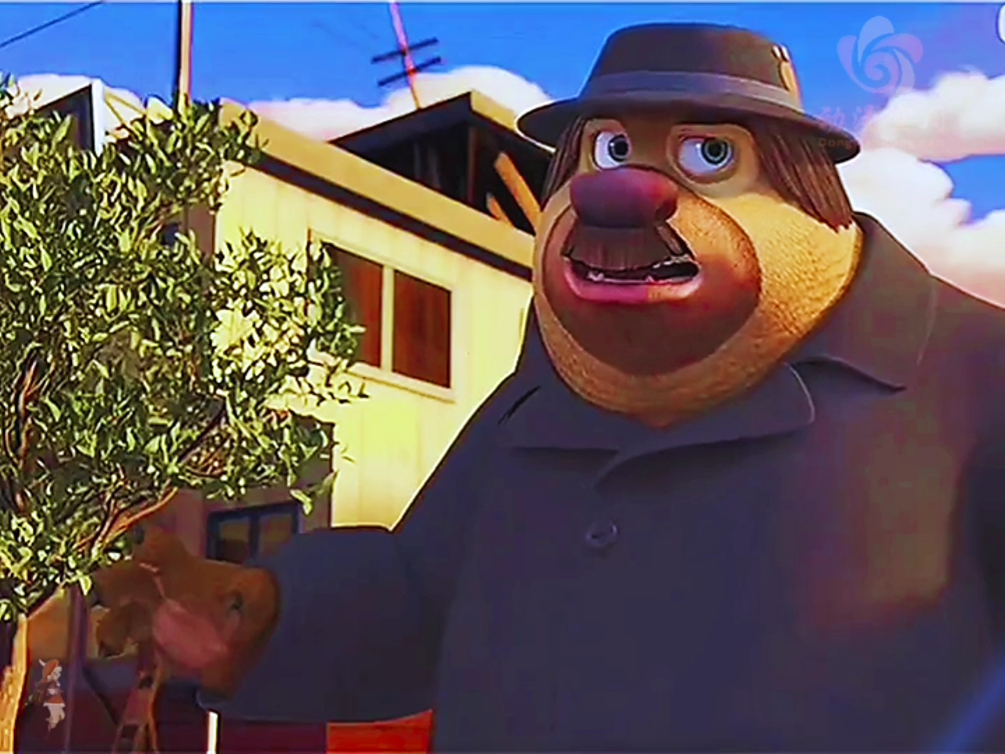 "熊大熊二光头强 "熊出没动画片 狗熊进城了