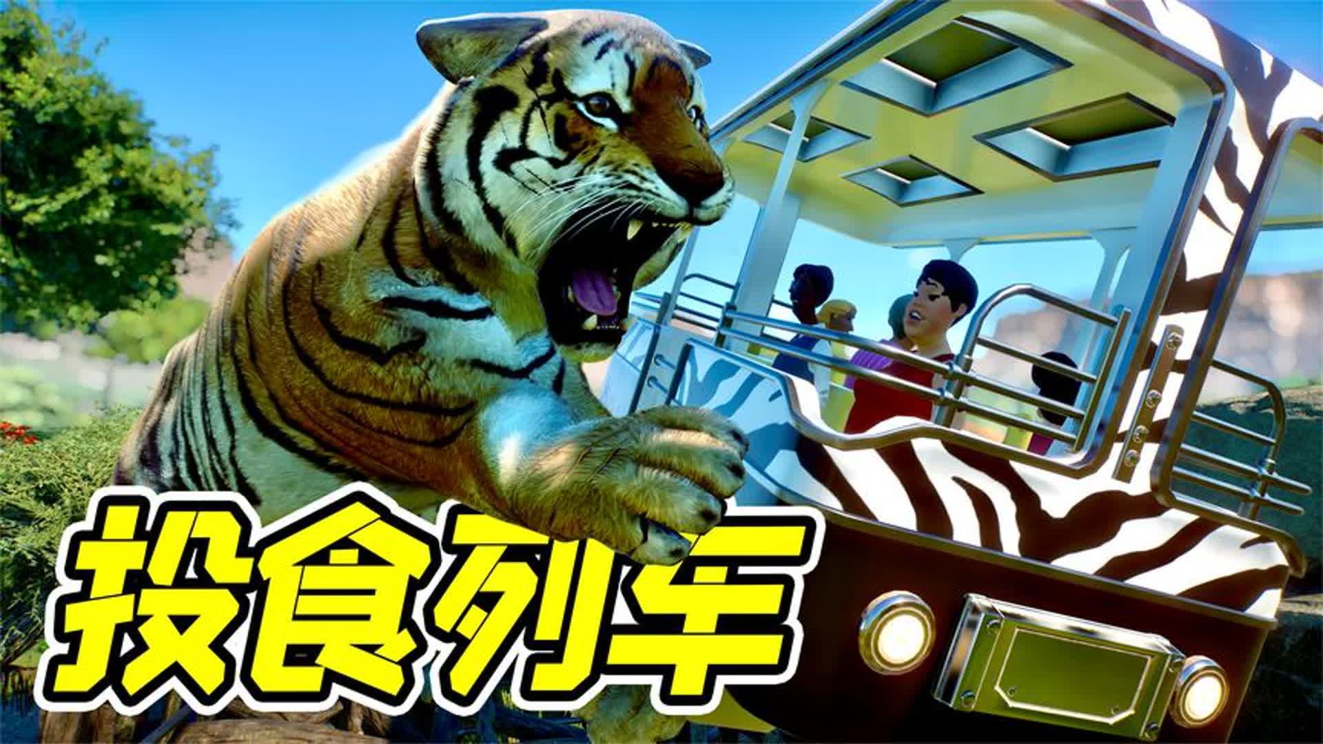 动物园之星18:老虎和游客养在一起,真刺激!