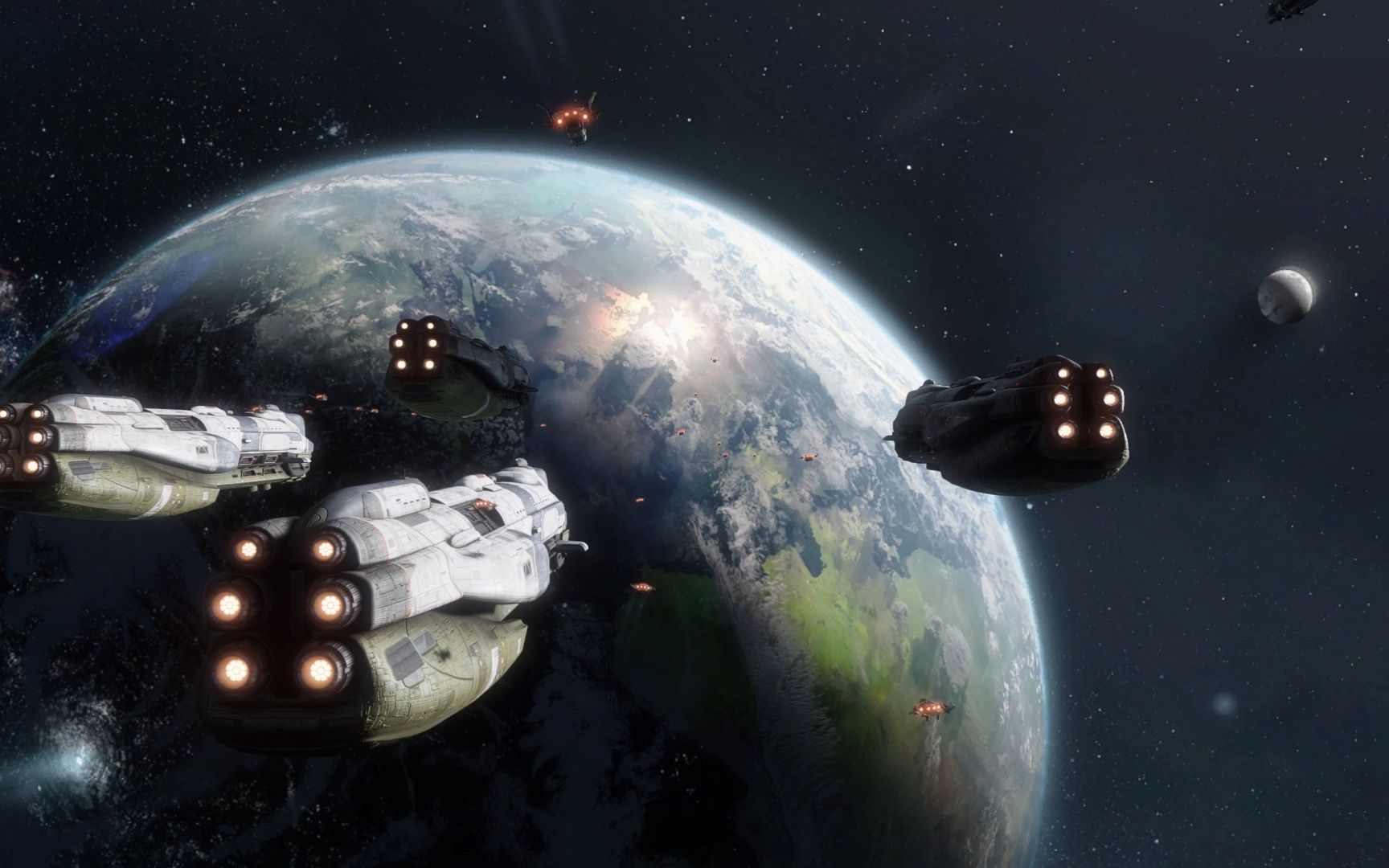 【泰坦陨落2】星河战舰 片尾动画(无字幕)