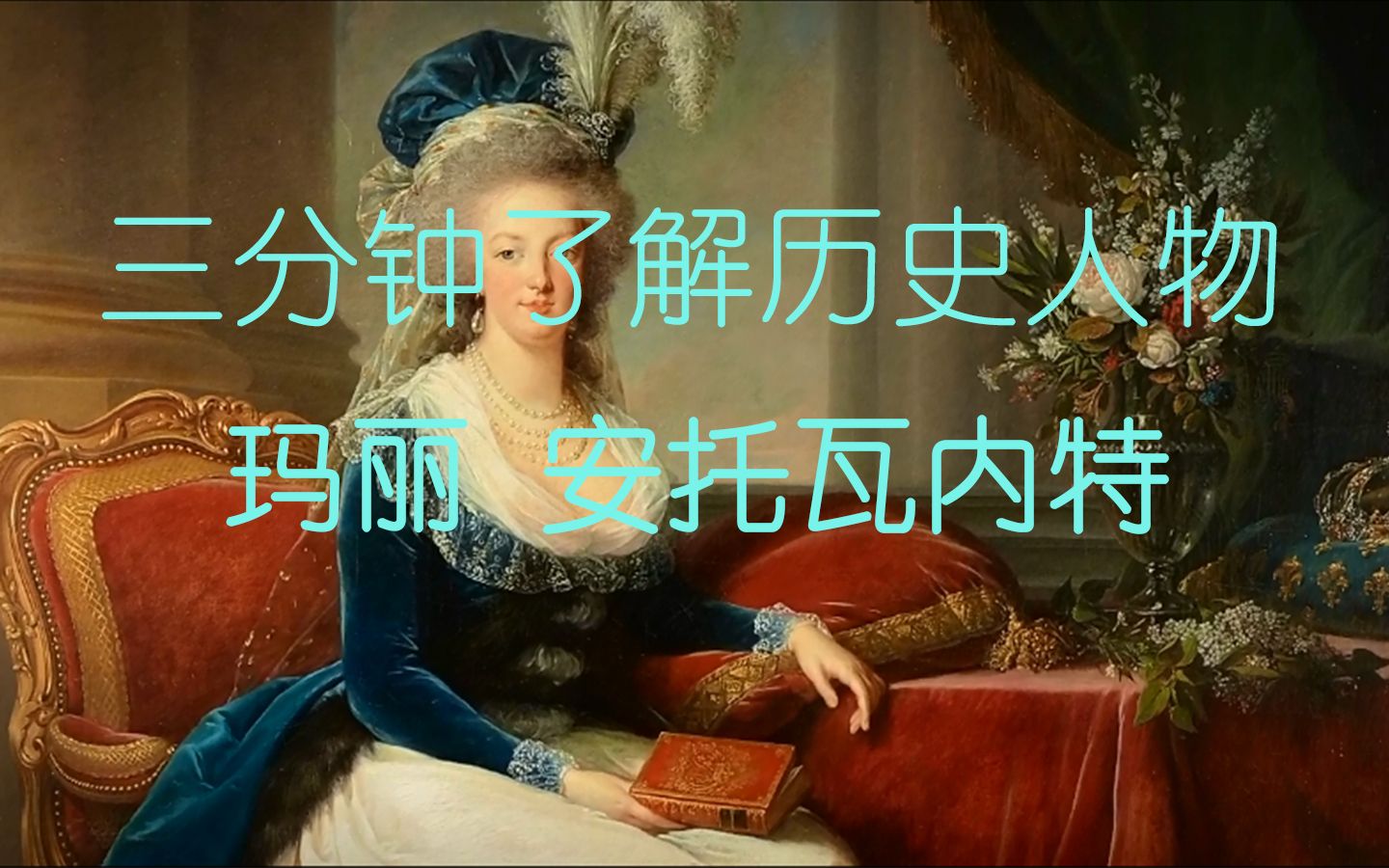 三分钟了解凡学鼻祖玛丽安托瓦内特断头皇后Marie Antoinette(法语字幕)哔哩哔哩bilibili