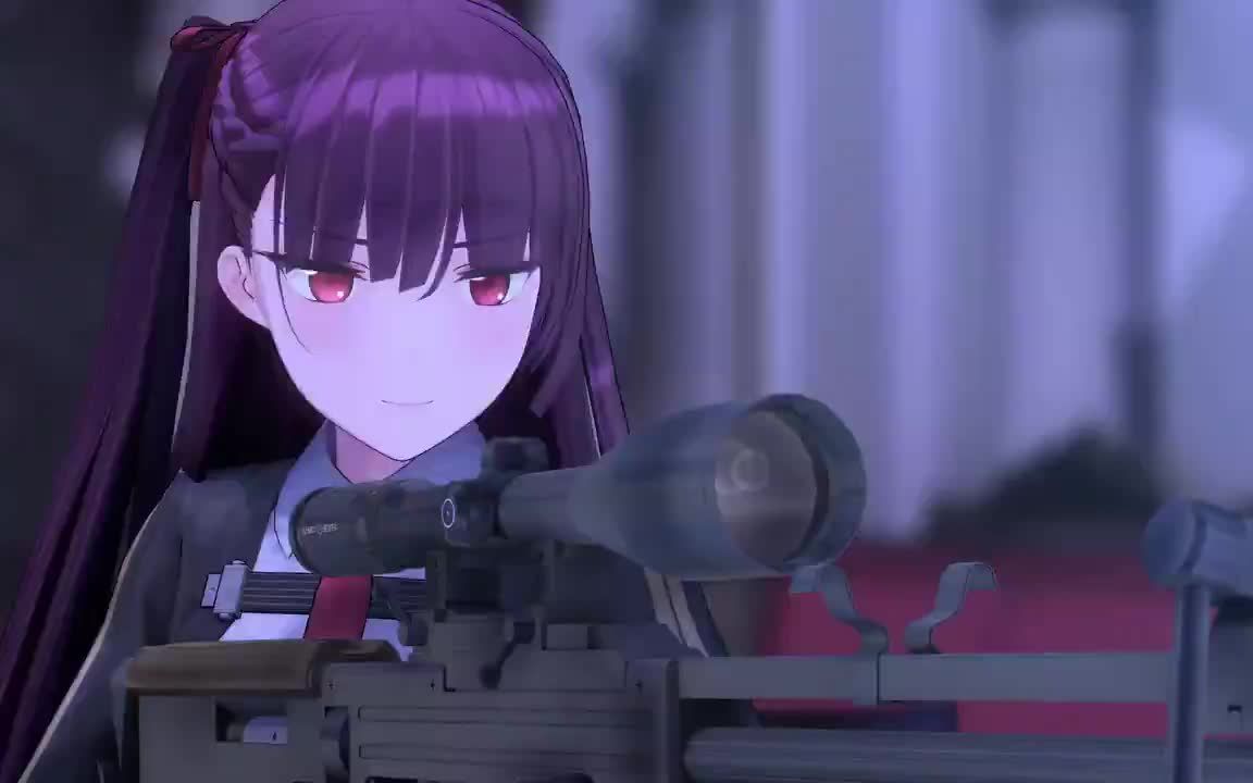 [图]【少女前线MMD】WA2000的狙击行动