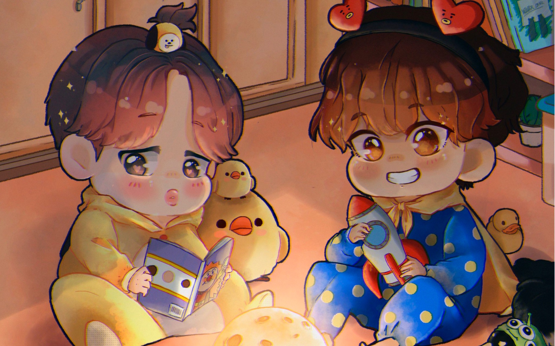 【vmin】酒舞猪猪可可爱爱的二人世界戏精时刻不完全盘点_哔哩哔哩