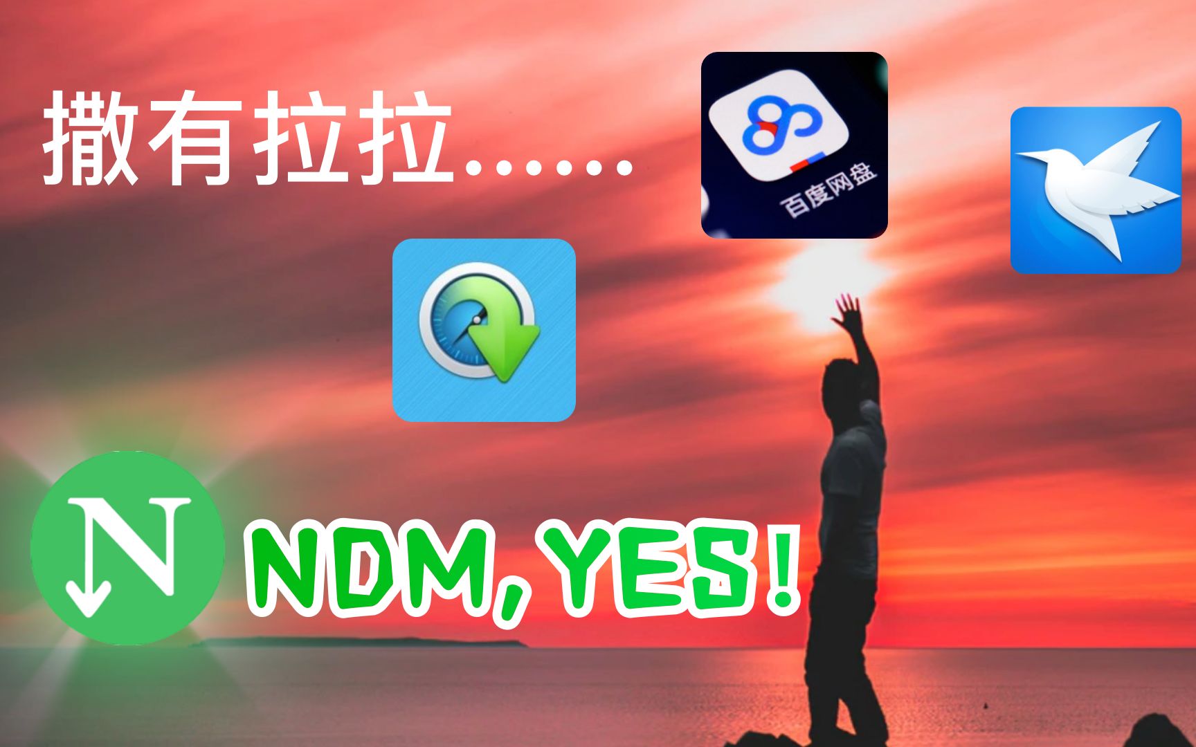 超轻量化的多线程下载工具NDM,好用到爆!哔哩哔哩bilibili