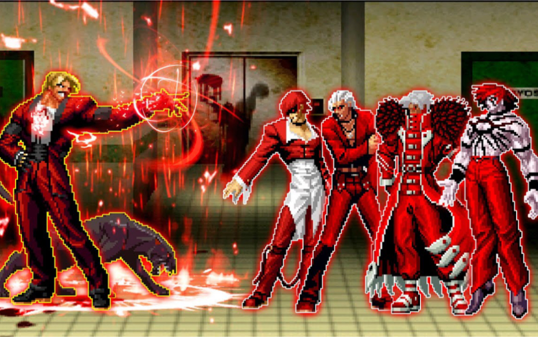 mugen:大师卢卡尔vs血炎队