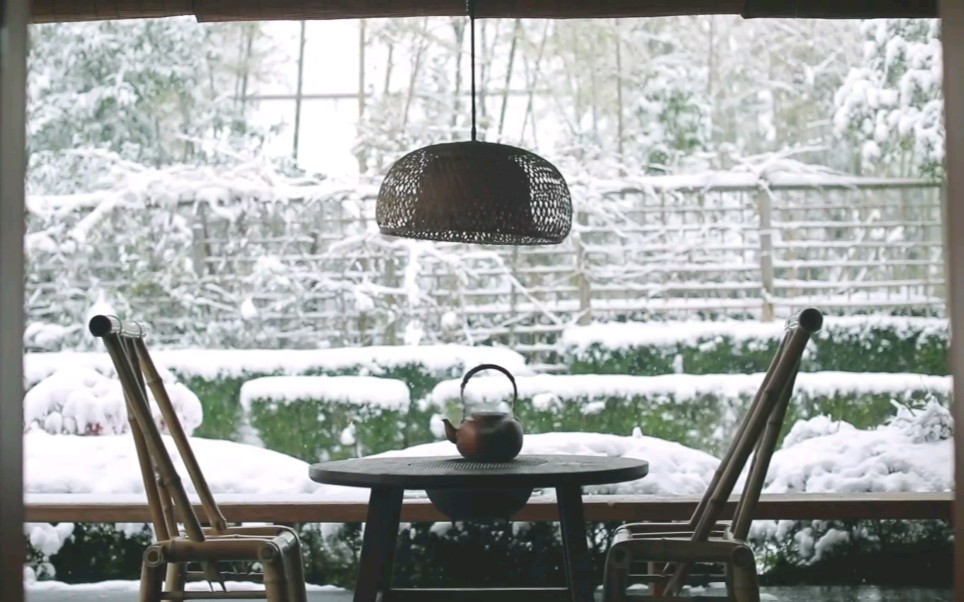 [图]【古风雪景】诗人笔下的古风雪景，超适合拍写真的宝地！晚来天欲雪，能饮一杯无？