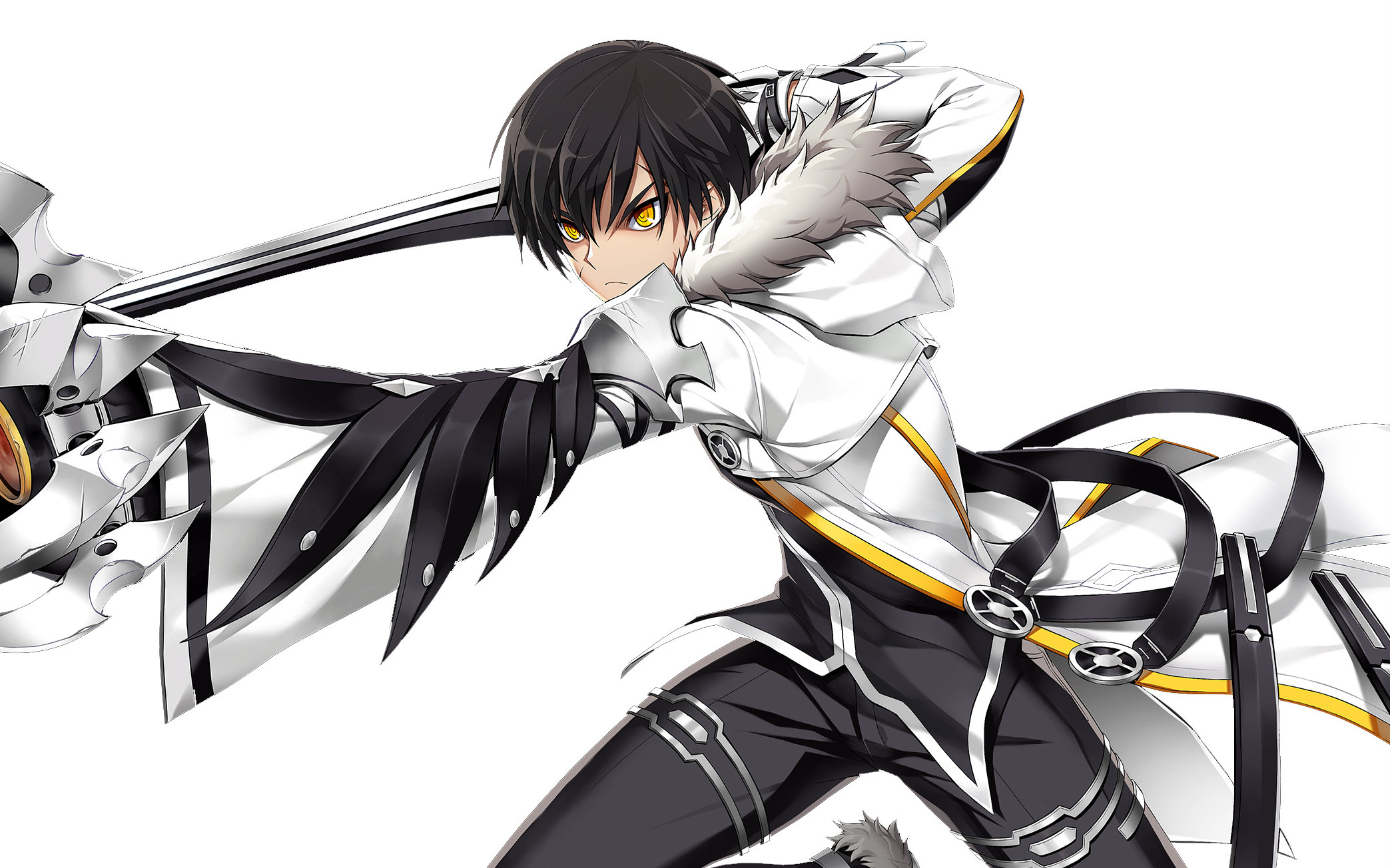 【艾尔之光韩服】锋刃武者 1v1 对战ss 还是没有椰子树_哔哩哔哩 (゜