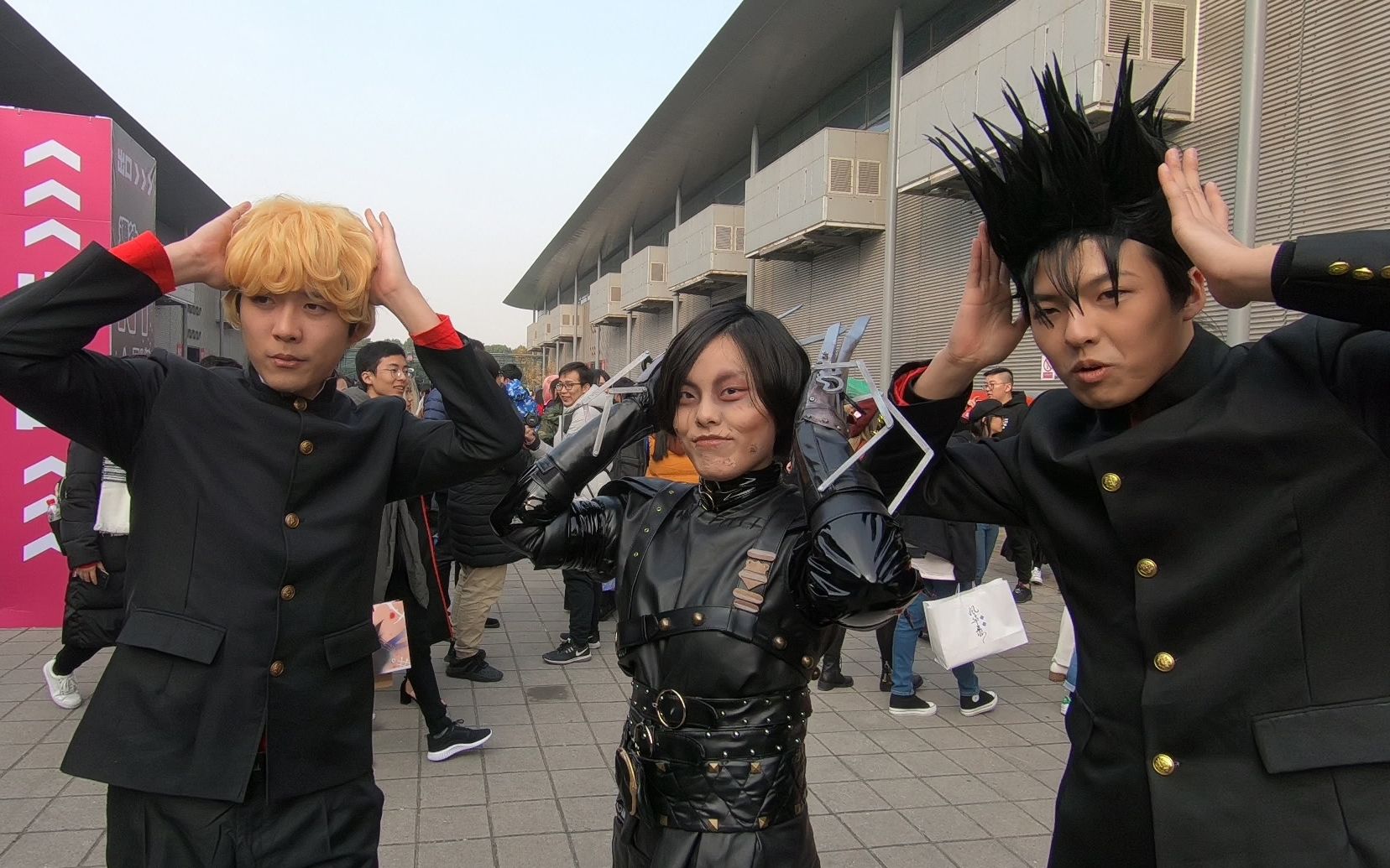 活动作品cp23空气蛹cos给三桥伊藤理发的剪刀手爱德华