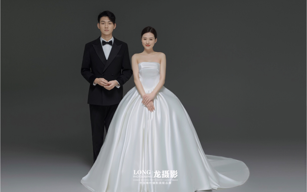 韩式简约高定婚纱照