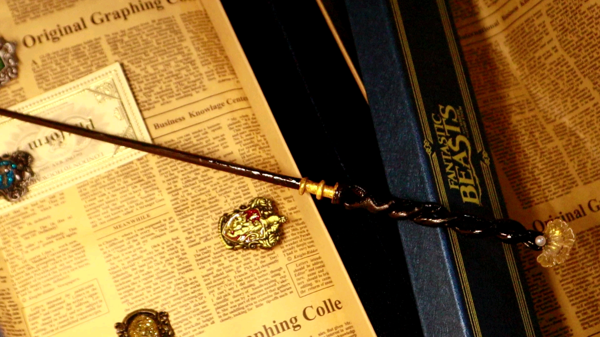 哈利波特里面的魔杖图片