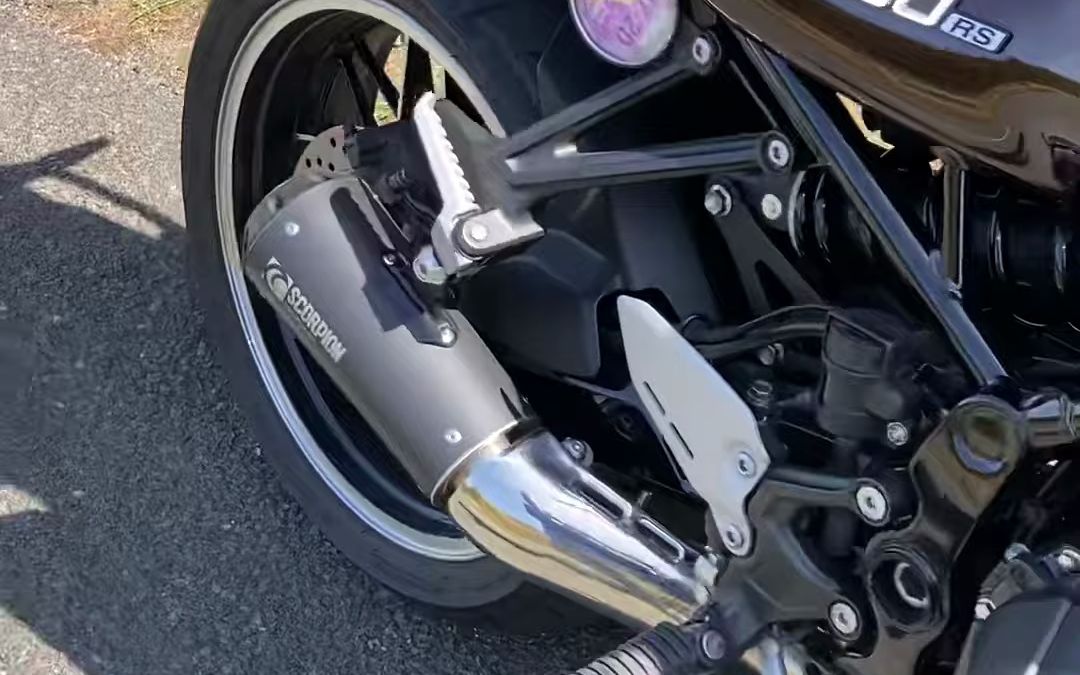 川崎 z900rs scorpion 英蝎排气 声浪