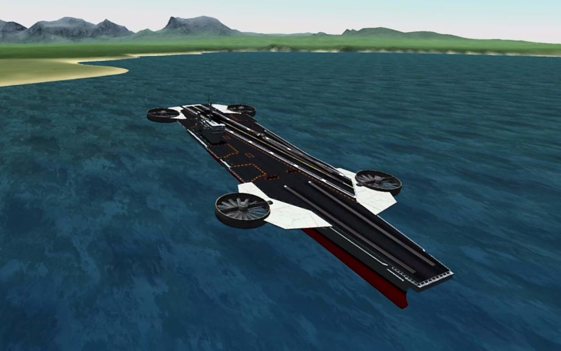 坎巴拉 空天母舰 helicarrier_哔哩哔哩 (゜-゜)つロ 干杯~-bilibili