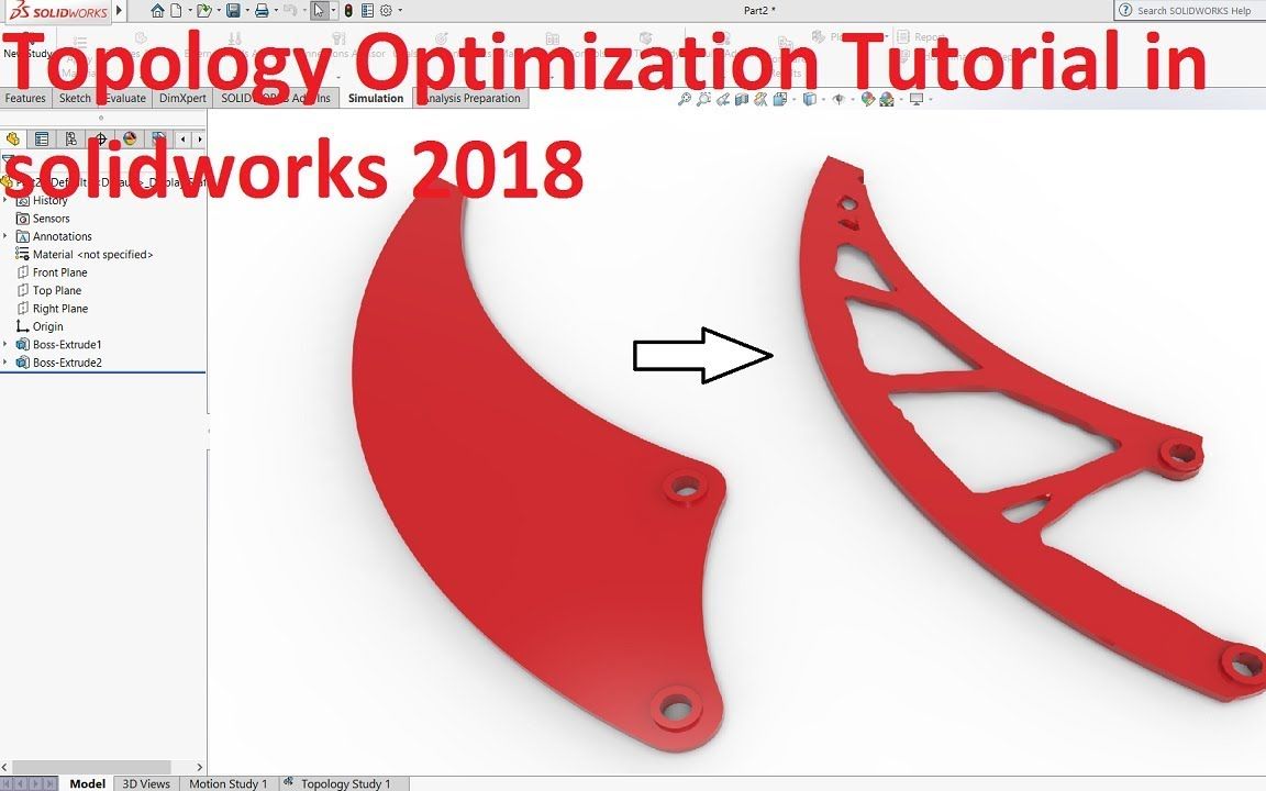 [图]Solidworks结构拓扑优化（二）