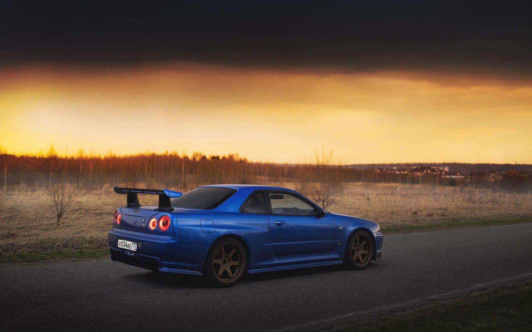 【gtr】天际线能到达的那一边就是终点-r34 nismo_哔哩哔哩 (゜-゜)つ