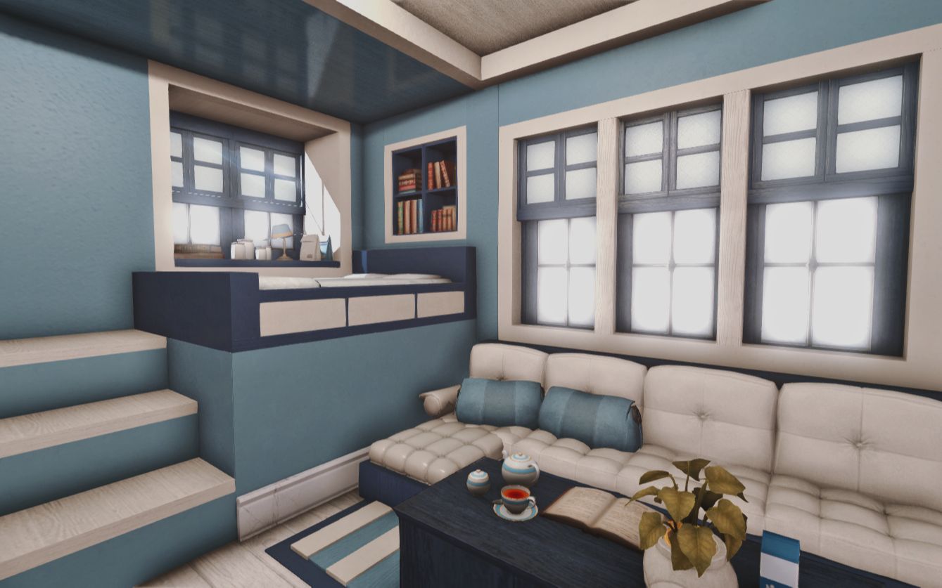 ff14装修s房绿植简约小屋