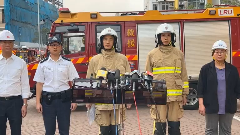 【香港消防处】24年4月9日洪水桥洪雅路四級火警第三次救援简报