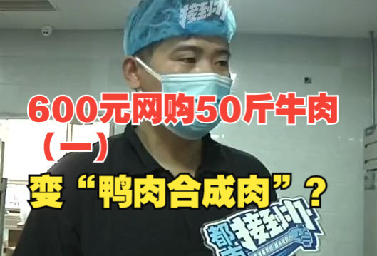 600元网购50斤牛肉 变“鸭肉合成肉”?(一)哔哩哔哩bilibili