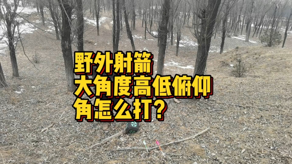 射箭原野俯仰角怎么打哔哩哔哩bilibili