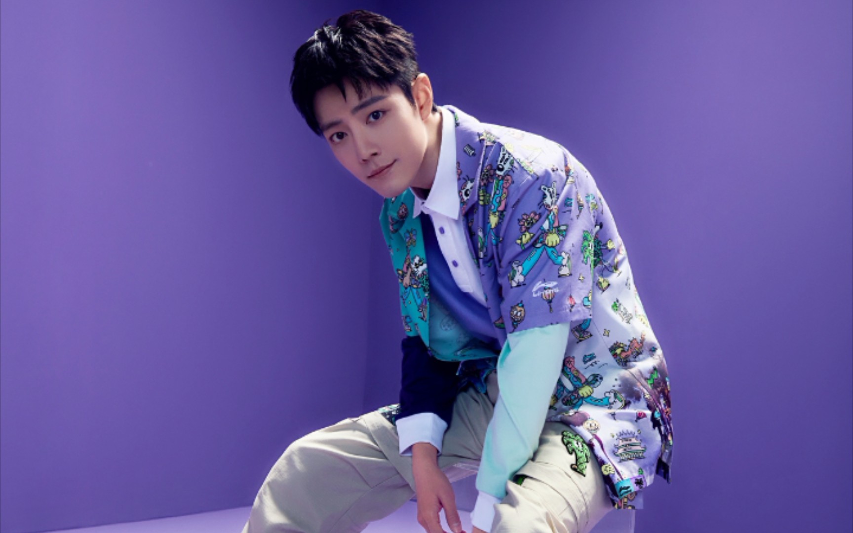 肖战李宁拍摄花絮