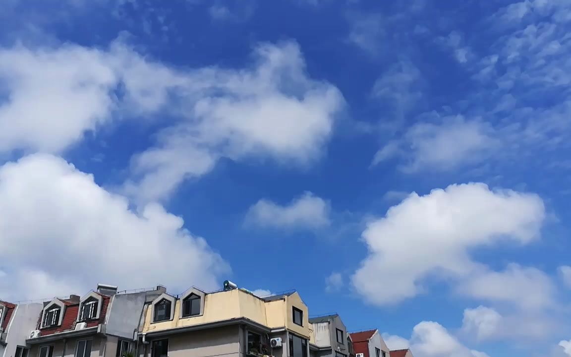 夏日的可爱云朵