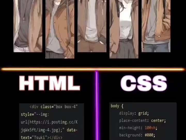 使用 HTML 和 CSS 制作图像滑块哔哩哔哩bilibili