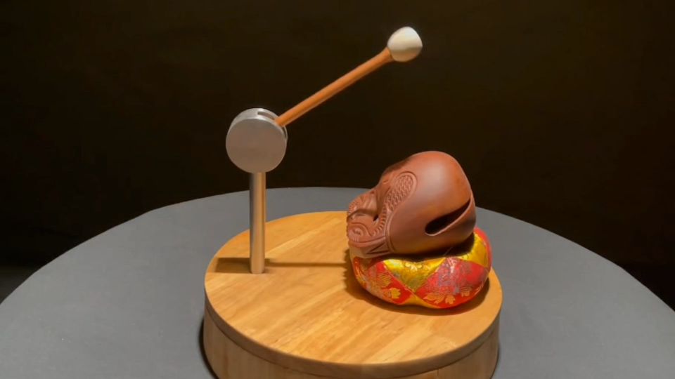 敲机械木鱼,见电子佛祖