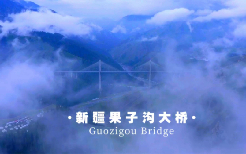 [图]【新疆】果子沟大桥（Guozigou Bridge）号称中国最土豪的大桥，总花费23.9亿。