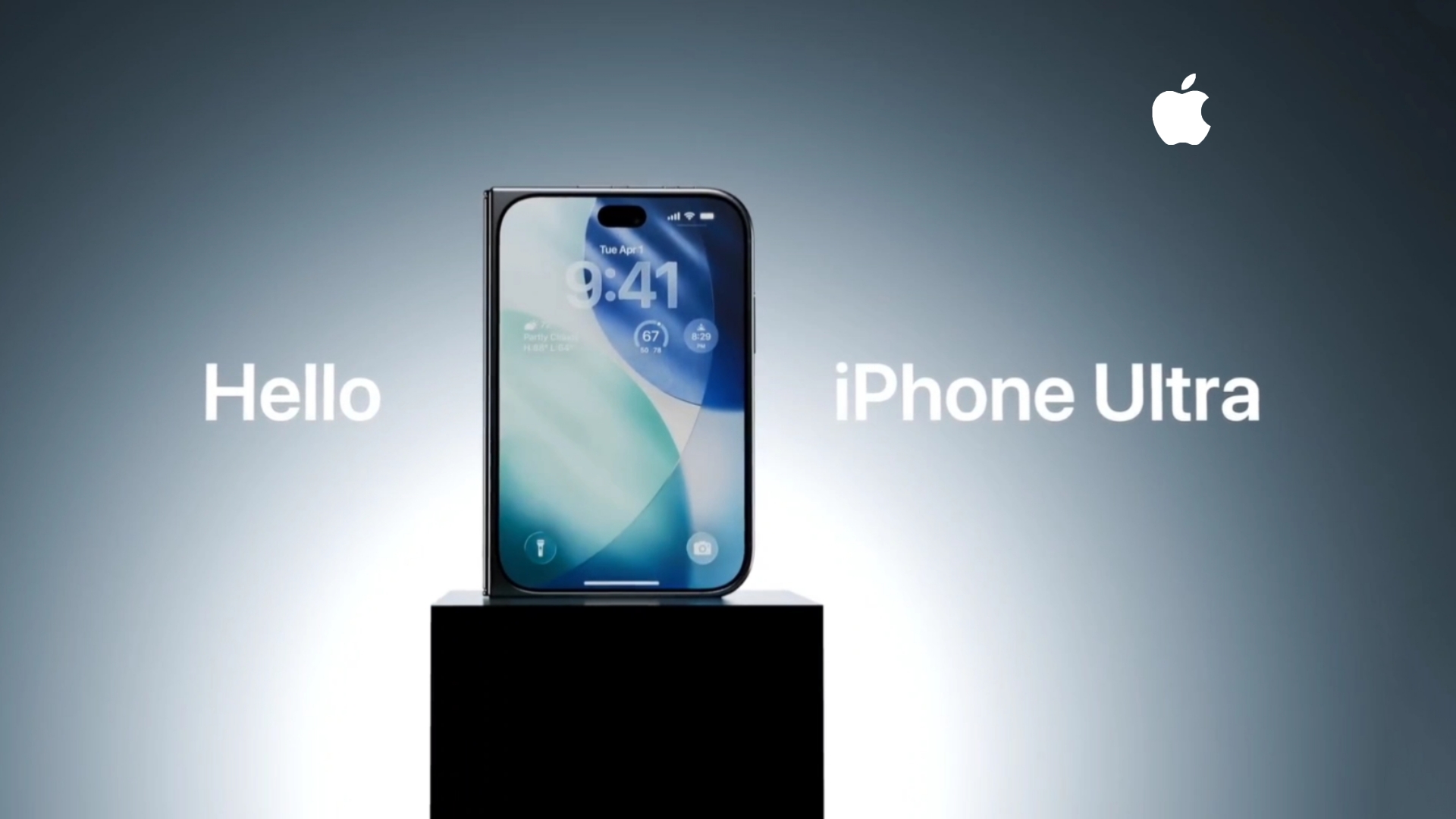 Apple【iPhone Ultra 宣传片 来啦！】苹果折叠屏！阔折叠！AI按键！双摄！