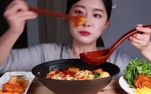 Download Video: [fume]no speaking 麻辣烫 锅包肉 牛肉火锅 MUKBANG