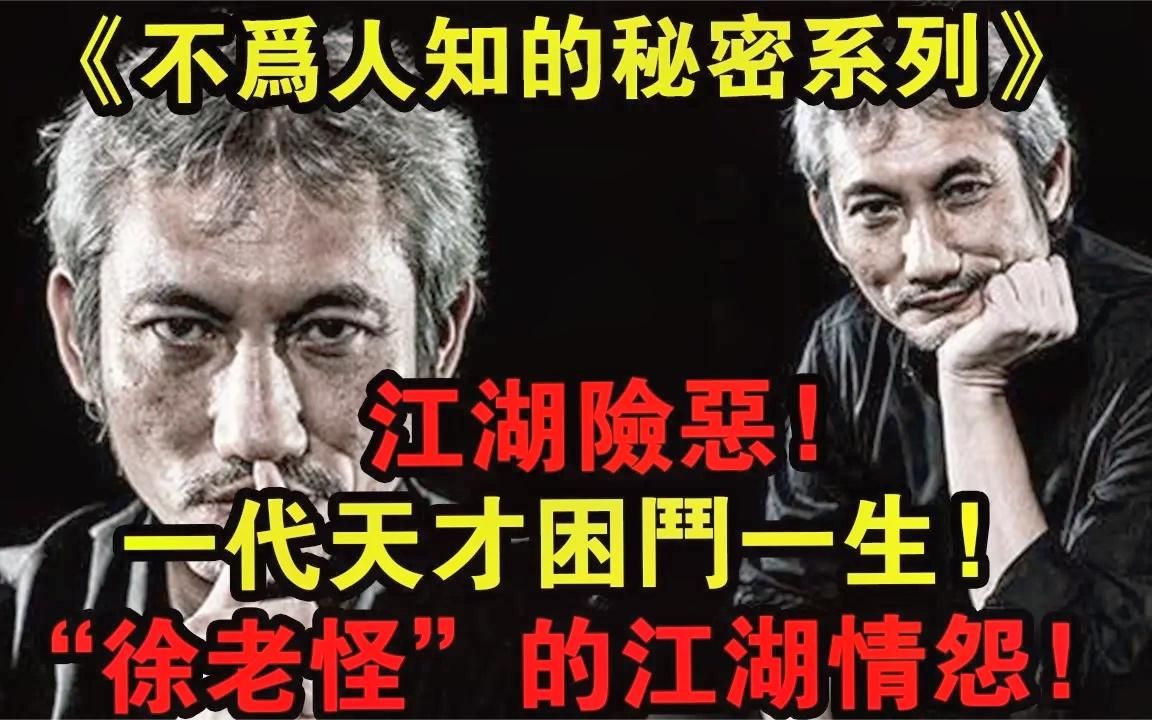 《不为人知的秘密》江湖险恶,一代天才困斗一生!“徐老怪”徐克的江湖情怨!哔哩哔哩bilibili