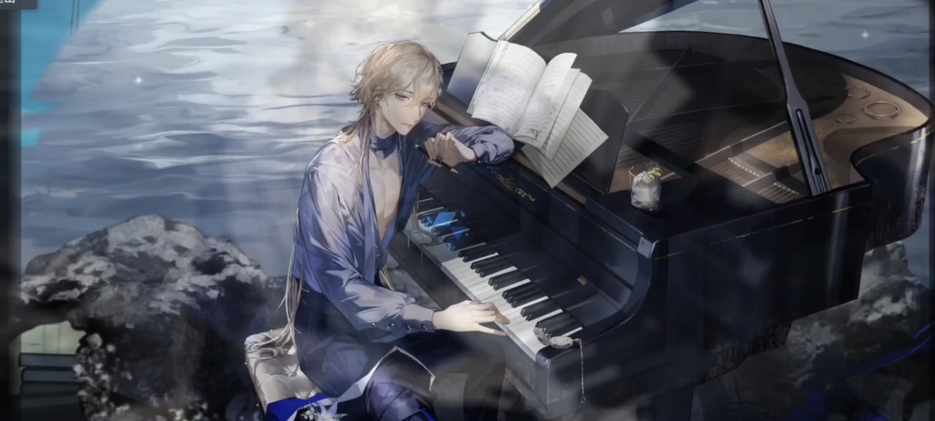 【云图计划】琴「吉诺佩蒂蓝键」live2d升级展示