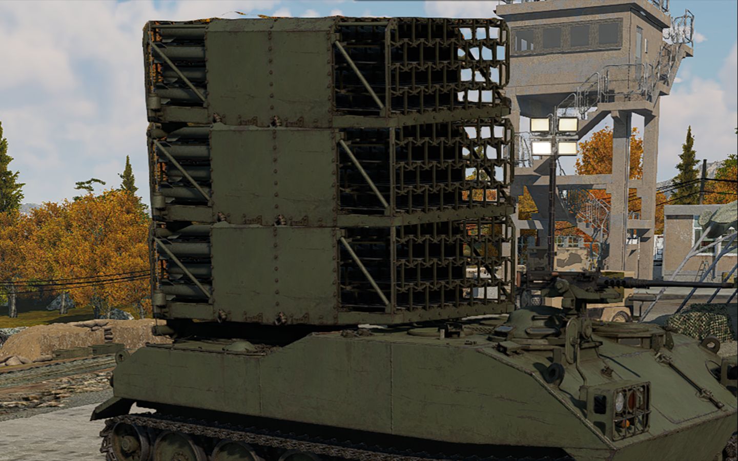 【战争雷霆】75式自行火箭炮:混入顶级房队伍的奇怪东西_战争雷霆