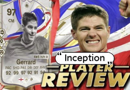 【FC24评测|双语】4花5逆赛场传奇杰拉德GERRARDInception