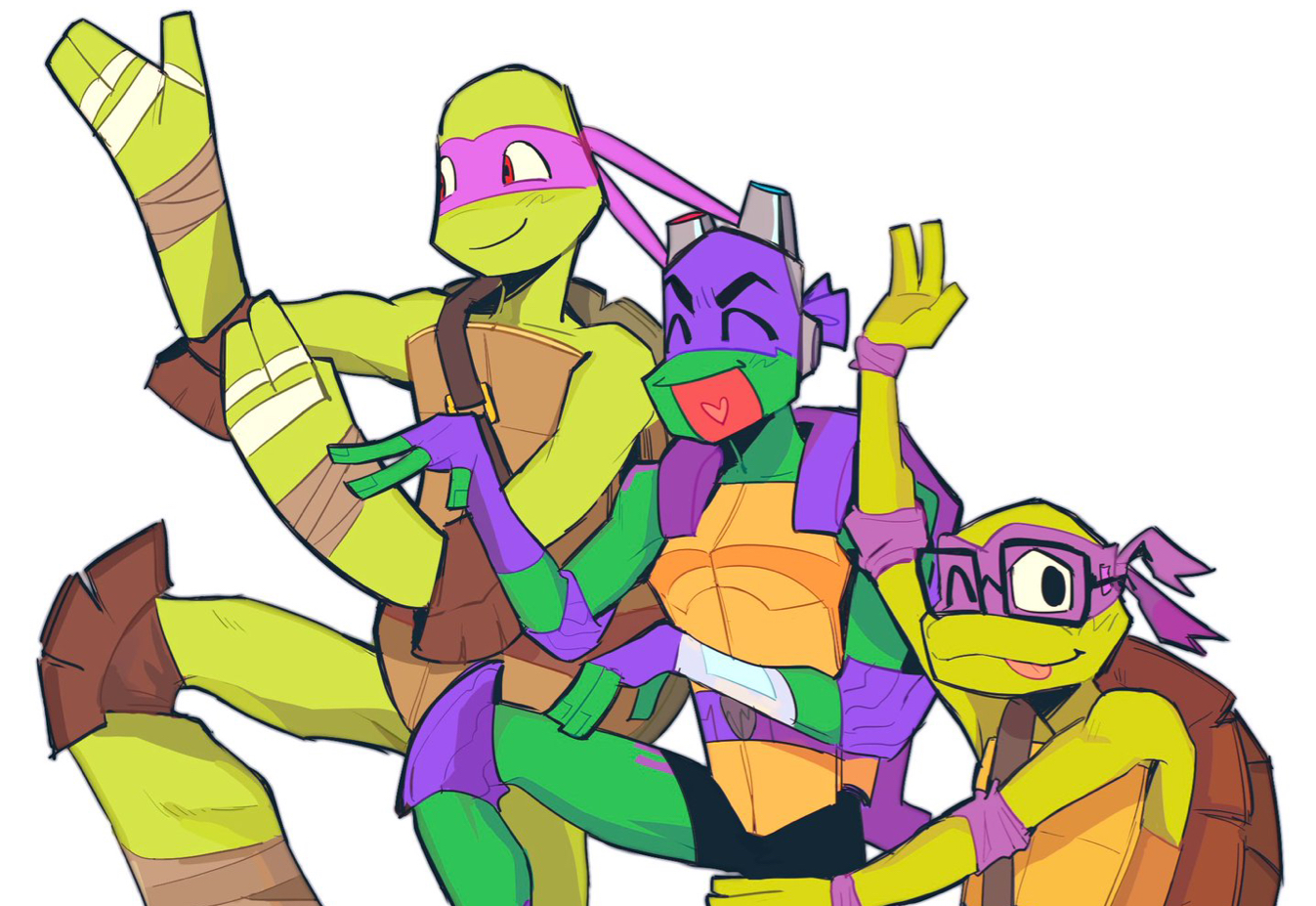 【TMNT/绘画过程】12D+18D+23D哔哩哔哩bilibili