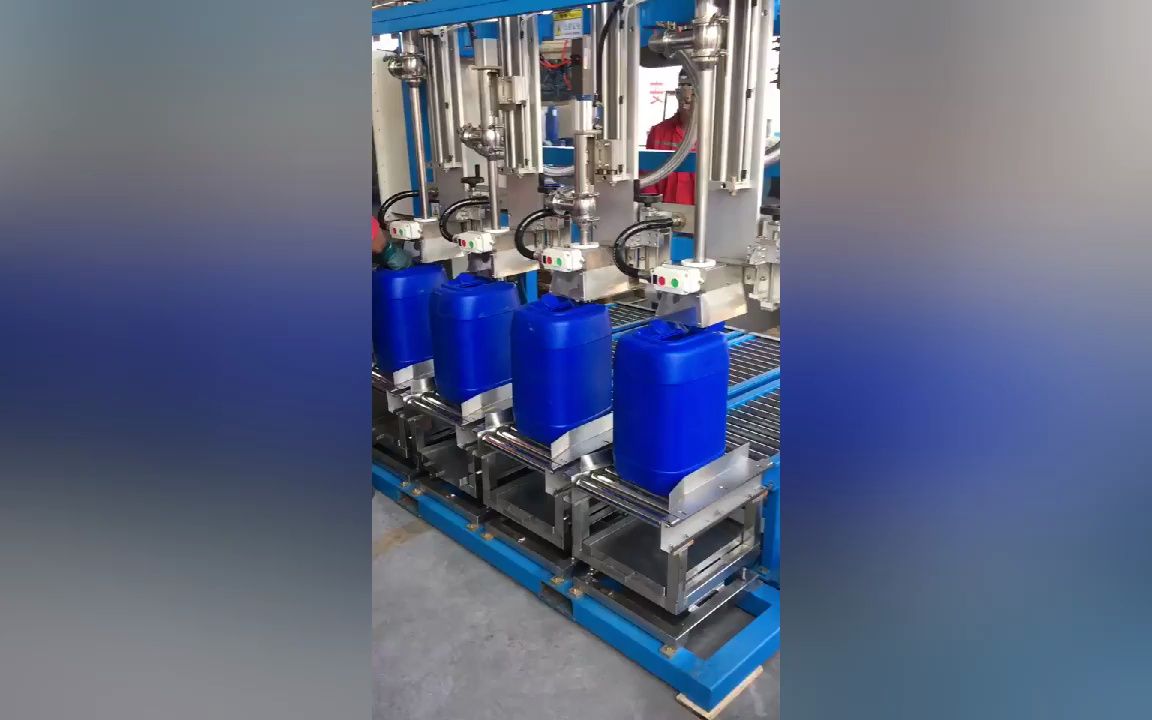 25升稀释剂灌装机 化工液体灌装机 防爆灌装机