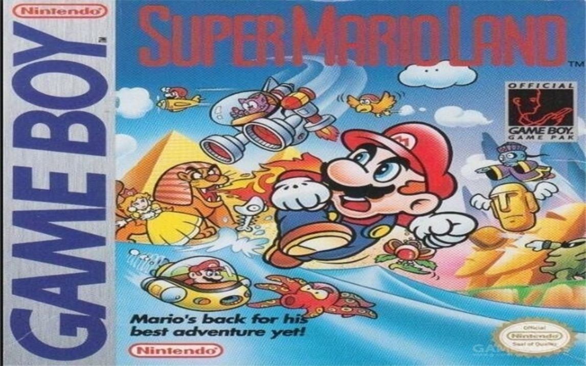 [图]【游戏欣赏0008】《超级马里奥大陆》全流程Game Boy  Super Mario Land