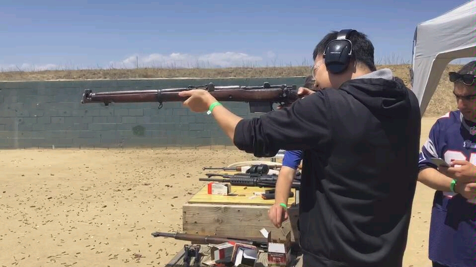 李恩菲尔德mk3试射