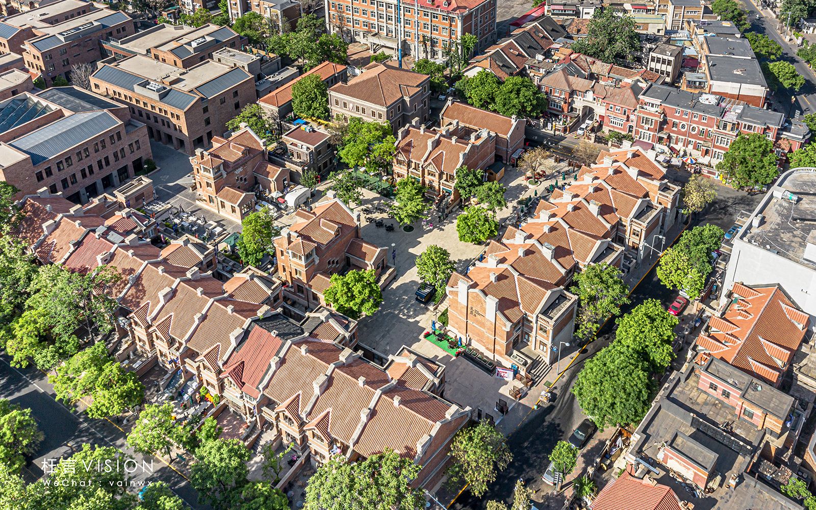 活动  【枉言】航拍五大道的先农大院