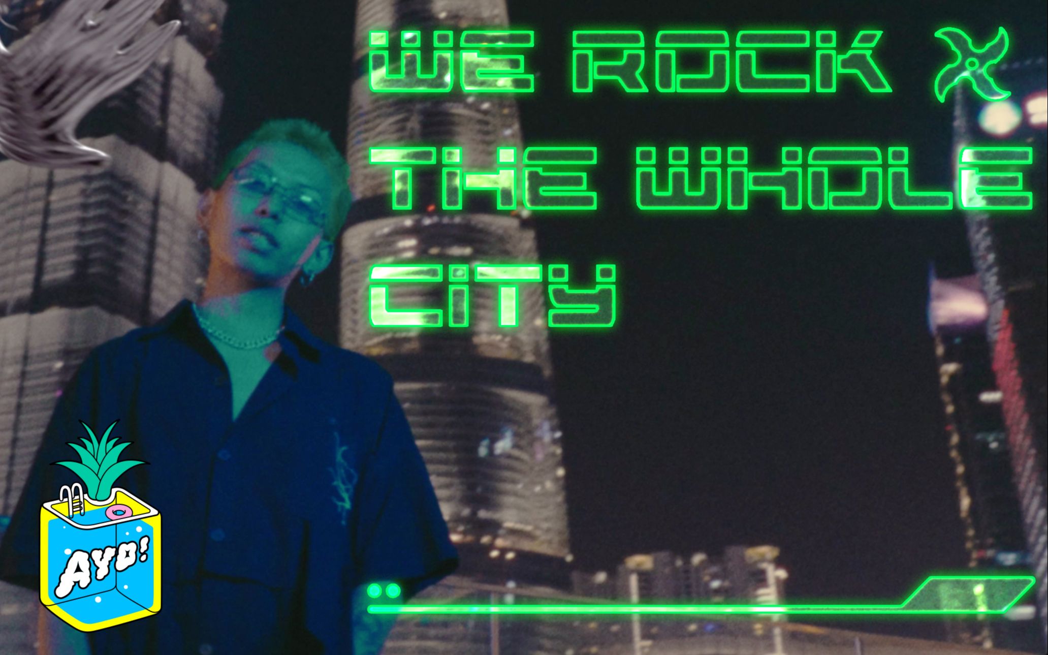 [图]【官方MV】We Rock The Whole City （ P-Kid ft. 太郎忍者）