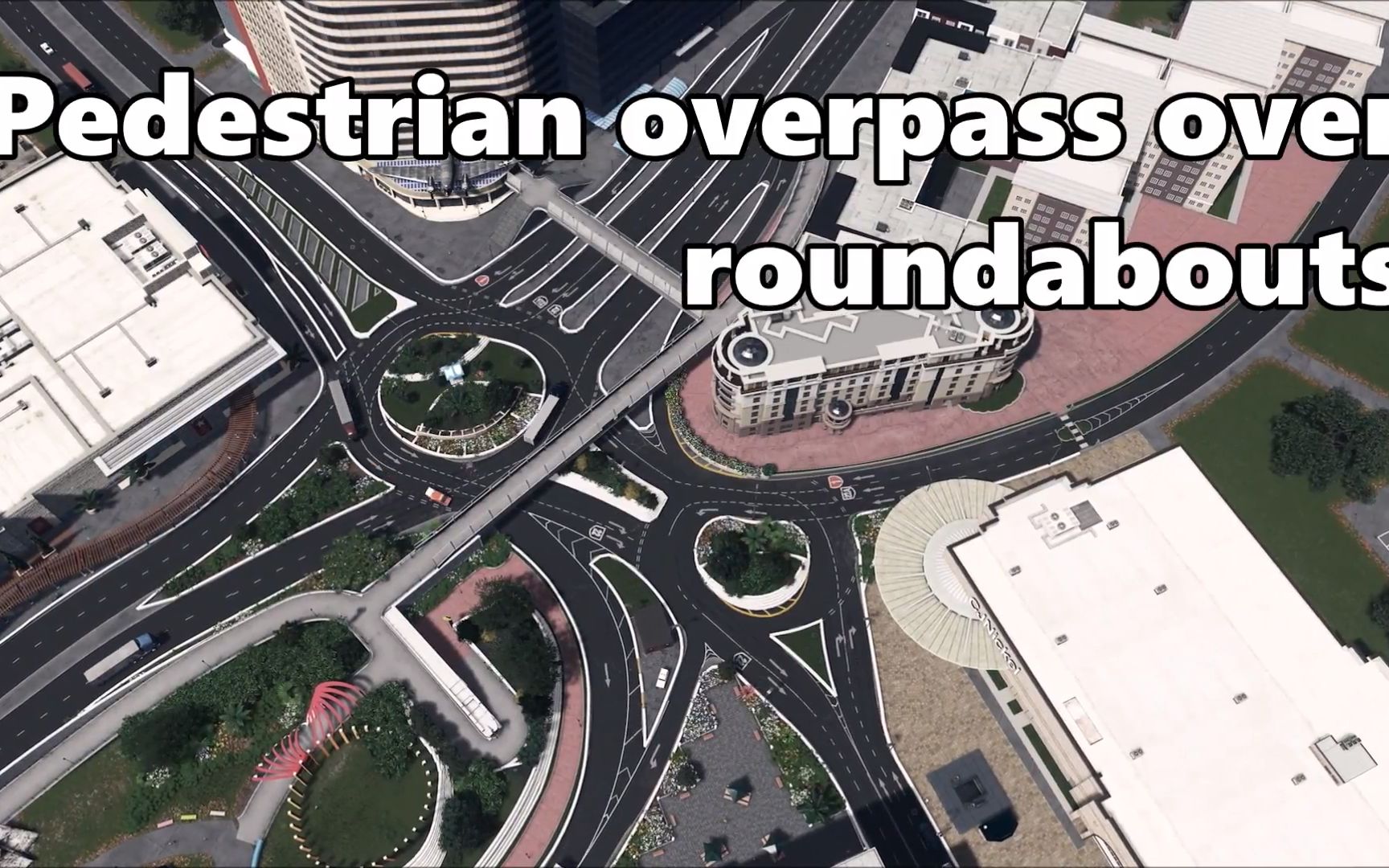 pedestrian overpass图片