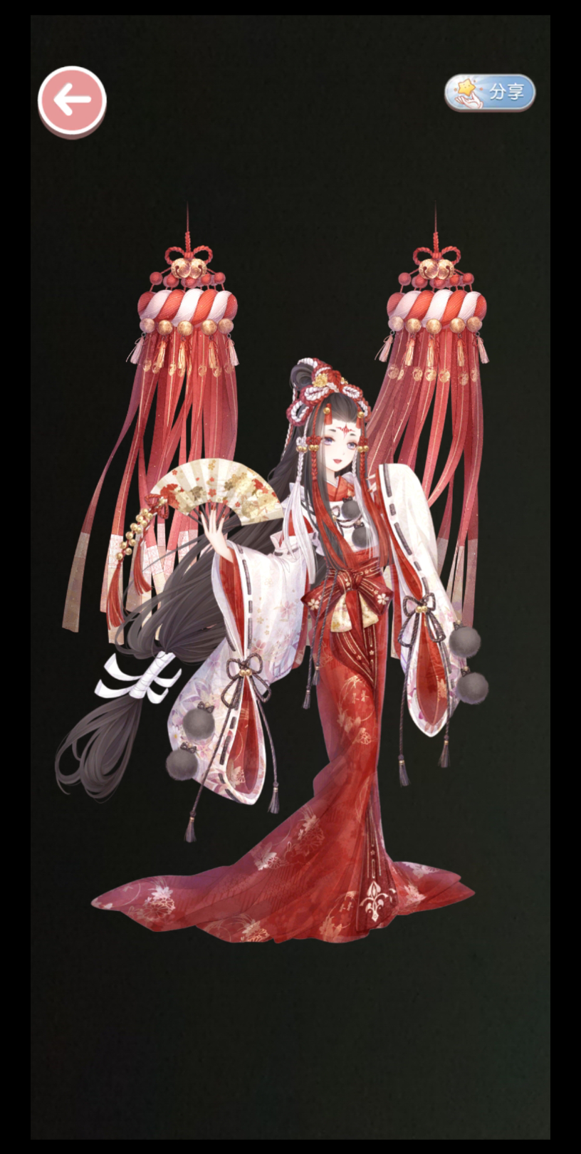 奇迹暖暖套装故事展:金铃红扇