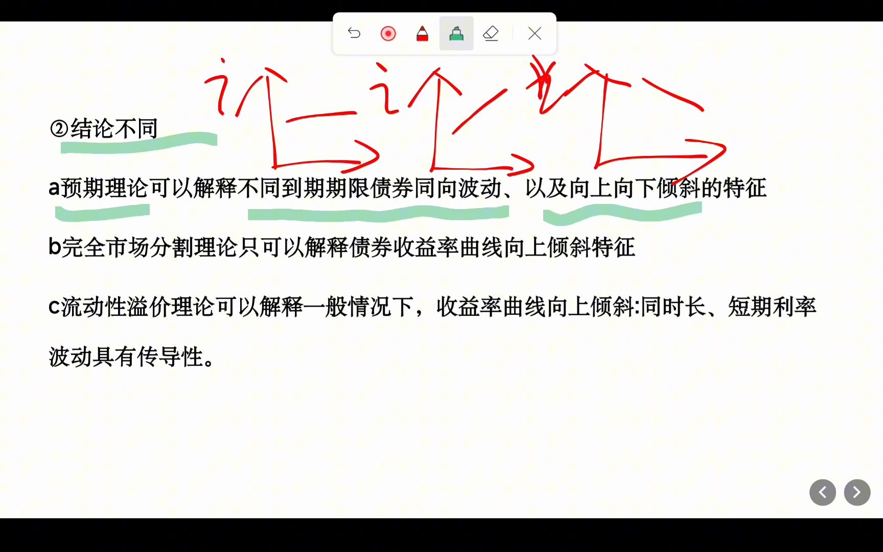 【金融简答】第二章 10.不同利率期限结构理论的比较哔哩哔哩bilibili