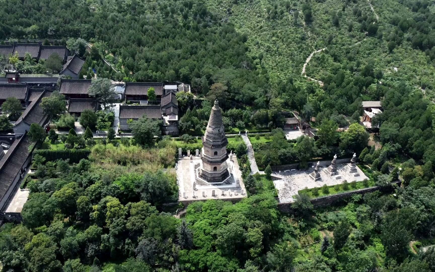 dji mini2航拍北京房山云居寺