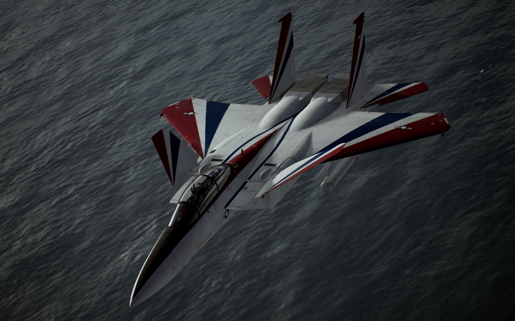 【皇牌空战7】f-15s/mtd携带faeb炸弹突袭海上平台