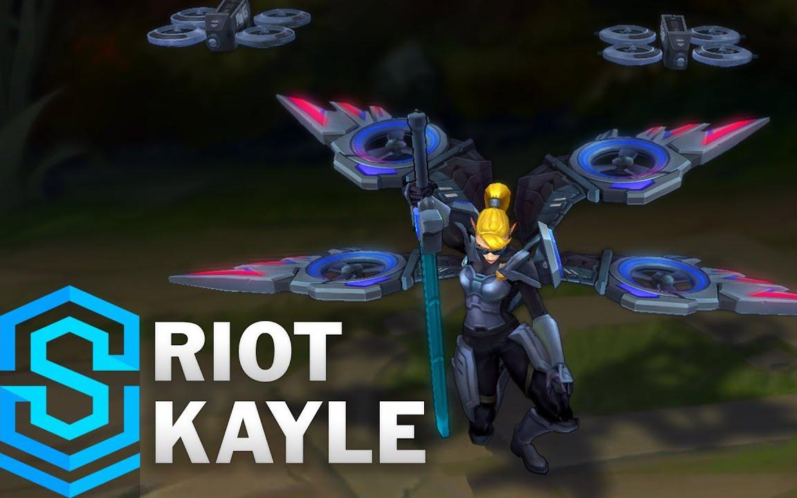 英雄联盟防爆天使凯尔皮肤技能重做预览