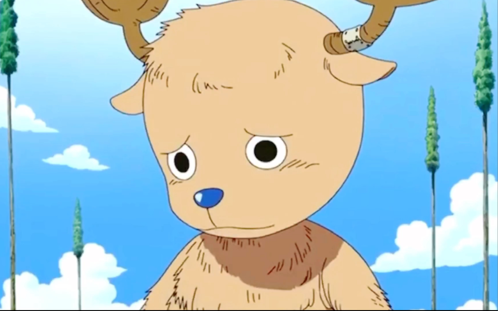 不戴帽子的乔巴,比戴帽子更萌是怎么回事,不会卖萌的驯鹿不是好船医!